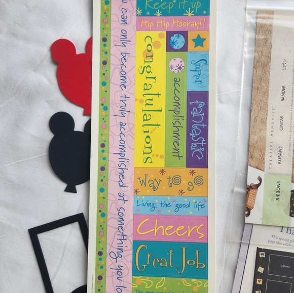 Scrapbook Stickers & diecuts Celebrations & Birthday Creative Memories - Picture 5 of 9
